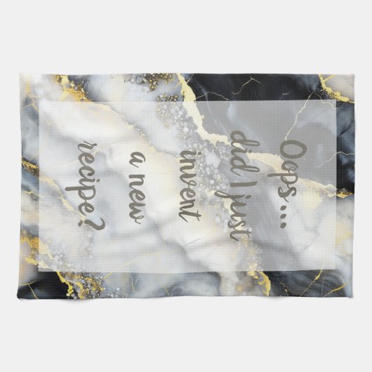 セレナーデ – ホワイト キッチンタオル (横)