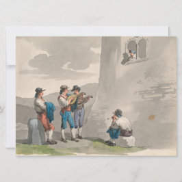 セレナーデ (愛の歌) (ロマンチックなシーン) カード