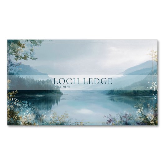 セレナーミスティーマウンテンラックスパークル マグネット名刺 (正面)