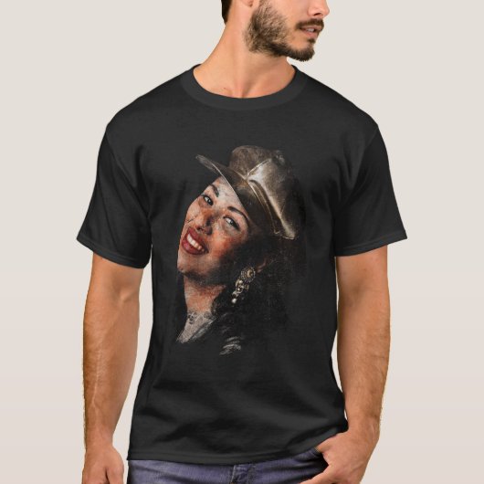 セレナ・キンタニーヤの笑顔 Tシャツ (正面)