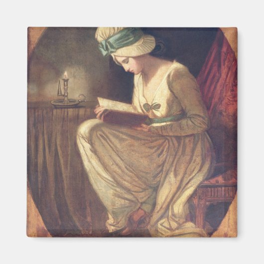 セレナ(油オンキャンバス) マグネット (正面)