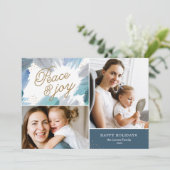 セレニアン ホリデー フォト カード (スタンド正面)