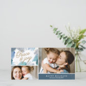 セレニアン ホリデー フォト カード (スタンド正面)