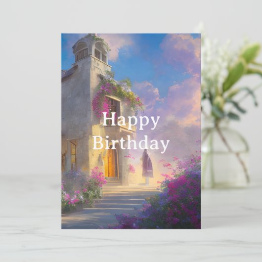 セレニスペインのティ誕生日カード シーズンカード (スタンド正面)