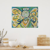 セレニダッドエンジェルアートポスタープリント ポスター (キッチン)