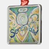 セレニダド感動的エンジェルワードオーナメント メタルオーナメント (左)