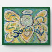 セレニダド感動的エンジェル絵画ズ詩プラーク フォトプラーク (正面)