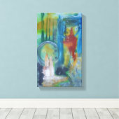 セレニティのエコー キャンバスプリント (インサイチュ (ウッドフロア))