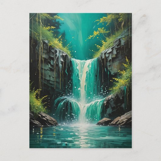 セレニティのカスケード ポストカード (正面)