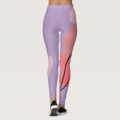 セレニティのシルエット：フリーホースの美しい レギンス (裏面)