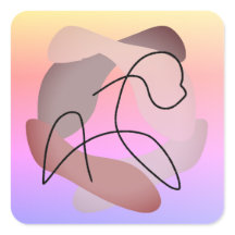 セレニティのシルエット：自由な馬の美しさ