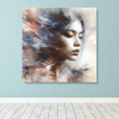 セレニティの囁き声：恵みの幻 キャンバスプリント (インサイチュ (ウッドフロア))