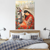 セレニティの囁き キャンバスプリント (インサイチュ (寝室))