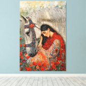 セレニティの囁き キャンバスプリント (インサイチュ (ウッドフロア))