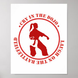 セレニティの強み：空手モチベーション ポスター