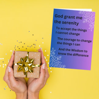 セレニティの祈り カード