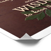 セレニティやる気を起こさせる祈りの言葉ポスター – ポートレート ポスター (角)