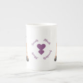 セレニティアクトセレディピティヨガバタフライラブ ボーンチャイナマグカップ (正面)
