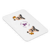 セレニティアクトセレディピティヨガバタフライラブ マグネット (右側)