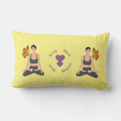 セレニティアクトセレディピティヨガバタフライラブ ランバークッション (裏面)