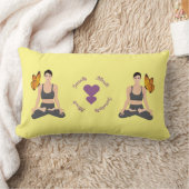 セレニティアクトセレディピティヨガバタフライラブ ランバークッション (ブランケット)