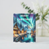 セレニティアットウォーターズエッジクリスマスカード ポストカード (スタンド正面)