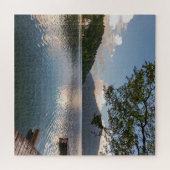 セレニティアットサンセットレイク ジグソーパズル (横)