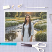 セレニティアットサンライズティッシュペーパー 薄葉紙 (クラフト)