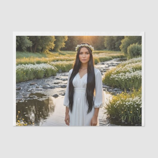 セレニティアットサンライズティッシュペーパー 薄葉紙 (正面)