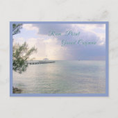 「セレニティアットラムポイントピア、グランドケイマン」 ポストカード (正面)