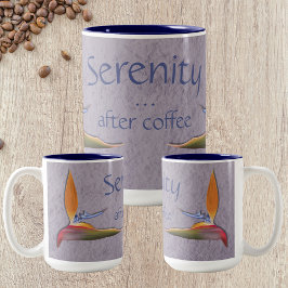 セレニティアフターコーヒー – バードオブパラダイス ツートーンマグカップ