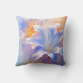 セレニティインパステルフローラアート クッション (裏面)