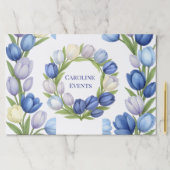 セレニティイン開花パステルチューリップフローラホームデコール ペーパーパッド (インサイチュ)