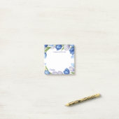 セレニティイン開花パステルチューリップフローラホームデコール ポストイット (デスク上)