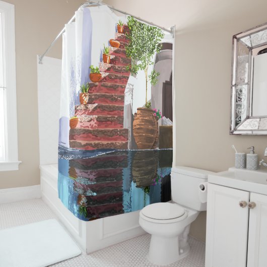 セレニティウィークエンド シャワーカーテン (インサイチュ)