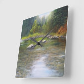 セレニティウォールクロック スクエア壁時計 (傾斜)