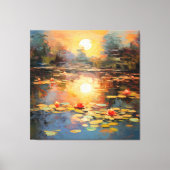 セレニティオブモネ キャンバスプリント (正面)