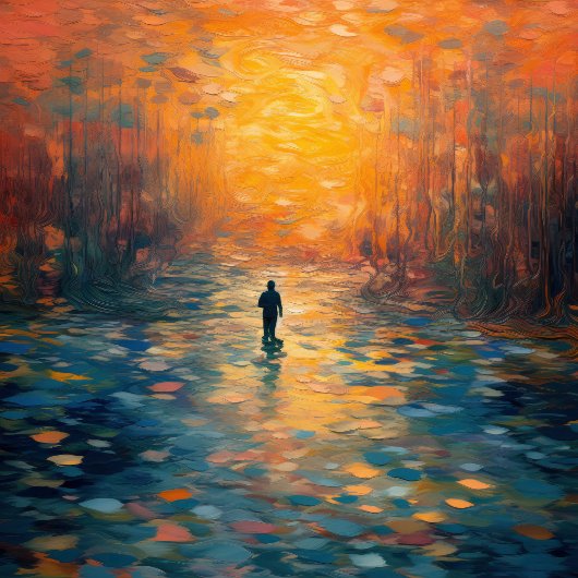 セレニティオブモネ キャンバスプリント