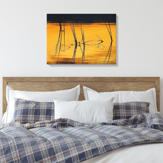 セレニティキャンバス印刷 キャンバスプリント (インサイチュ (寝室))