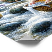 セレニティクリークランドリーポスター ポスター (角)