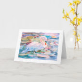 セレニティグリーティングカード カード (黄色い花)