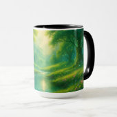 セレニティシップスマジカルリバーランドスケープ マグカップ (正面右)