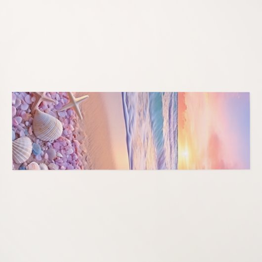 セレニティショアライン ヨガマット (裏面(横))