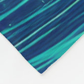 セレニティシースケープ海の抱擁 フリースブランケット (角)