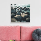 セレニティストーンズ キャンバスプリント (インサイチュ (リビング))