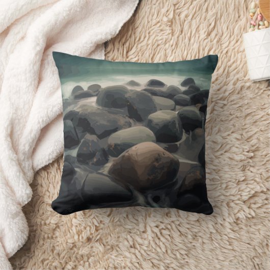 セレニティストーンズ クッション (ブランケット)