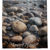 セレニティストーンズ シャワーカーテン (正面)