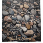 セレニティストーンズ シャワーカーテン (正面)