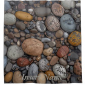 セレニティストーンズ シャワーカーテン (正面)