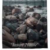 セレニティストーンズ シャワーカーテン (正面)